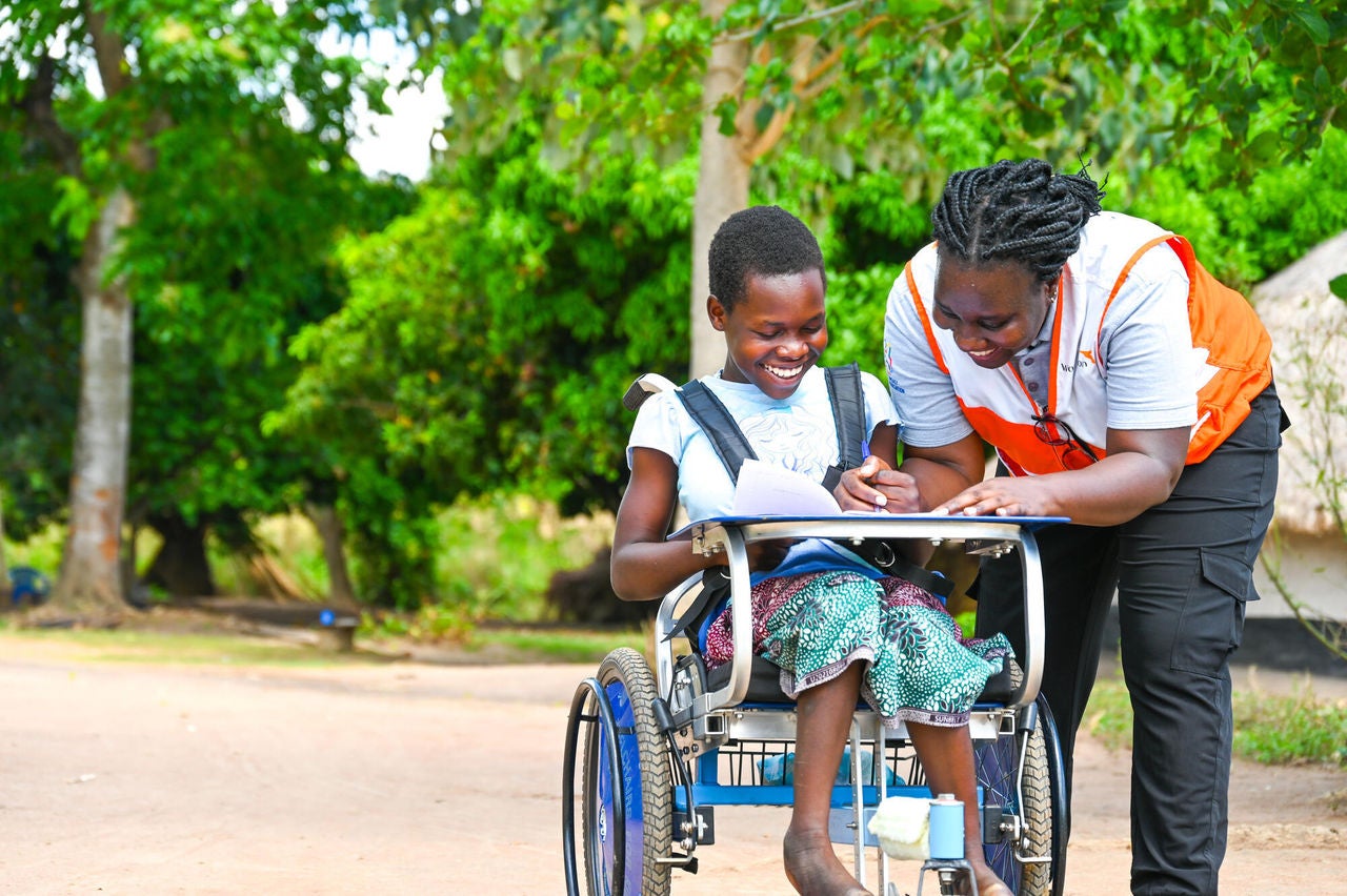 Children with special needs receive a ray of hope