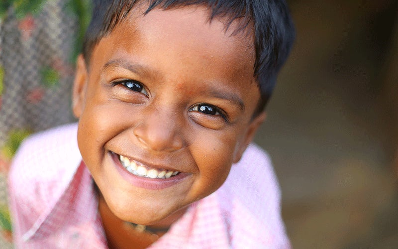 World Vision is helping put smiles in the faces of children living in poverty