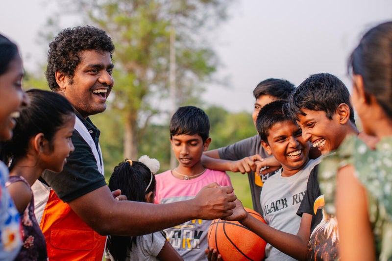 Many of Sri Lanka’s children are growing up in deep poverty, as well as civil and economic unrest. Nilan Handunge of World Vision Sri Lanka knows the critical importance of play.  