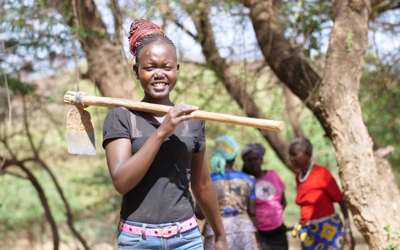 Climate youth activists – Youth climate activism - Ruth in Kenya.