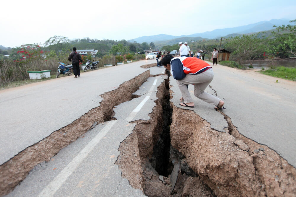 The 2011 earthquake in Myanmar was just one of many emergencies World Vision has responded to in that country. 